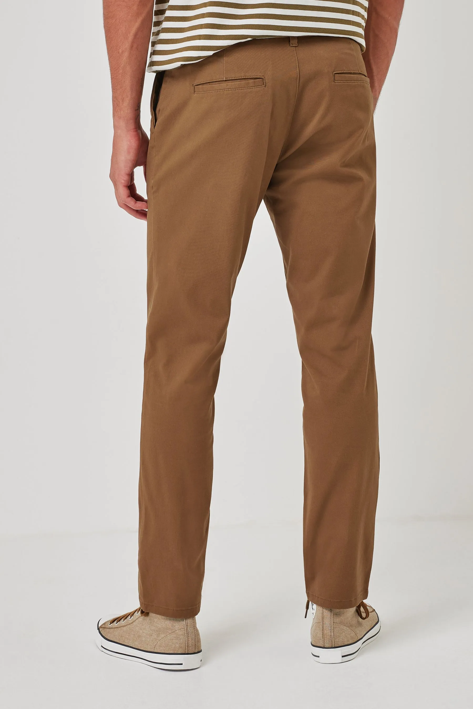 Stretch Chinos Pantaloni Vestibilità slim     